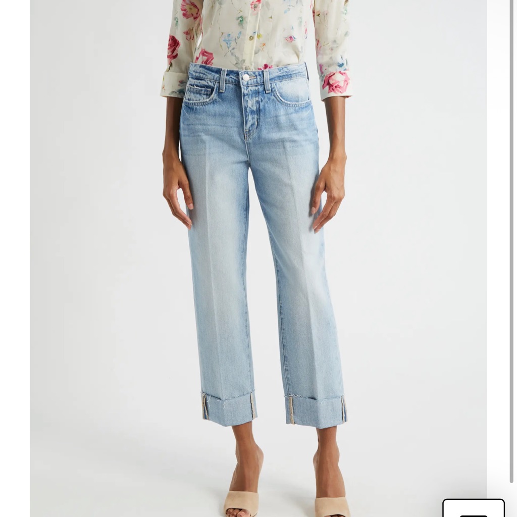 L'agence Light Wash Jeans